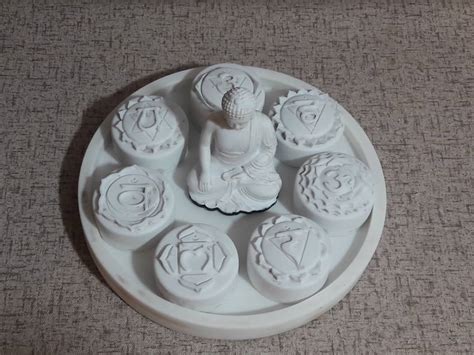 Stl File Chakras Model・3d Print Design To Download・cults