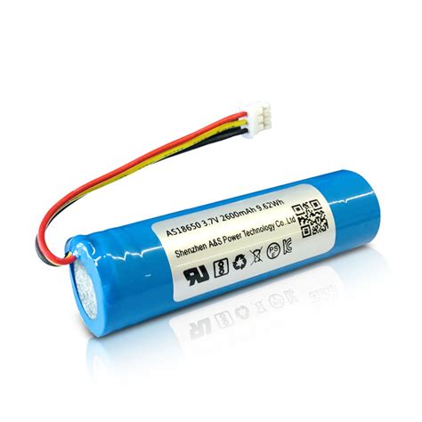 UL2054 CB Kc CE Un38 3 Certified Rechargeable 18650 3 7V 2600mAh Li Ion