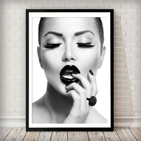 Beauty Photography Black And White Fashion Fashion Art Print Rock Salt Prints Ltd Fashion