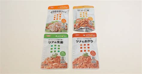 【副菜4品】ssk清水食品クイックプラスのツナシリーズ・とりささみフレーク・ひよこ豆の4種を食べてみました！ ブログモニター生活