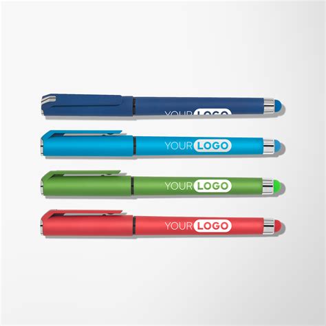 Bright Soft Touch Hughes Gel Stylus Stift Mit Ihrem Logo Pens