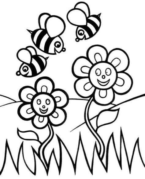 Bee Attitudes Sheet Coloring Pages