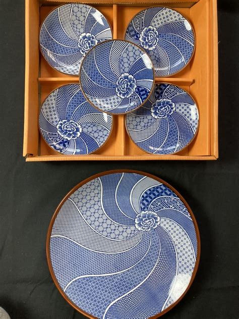 Otetsu China 菊紋染付大皿 38cm 刺身盛り皿大皿｜売買されたオークション情報、yahooの商品情報をアーカイブ公開