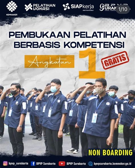 PEMBUKAAN PELATIHAN BERBASIS KOMPETENSI ANGKATAN 1 TAHUN 2023 Balai