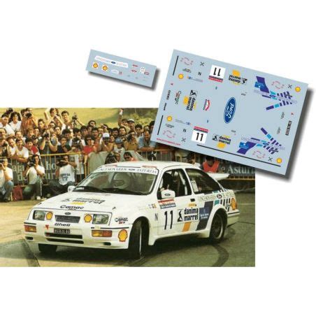 Daniel Alonso Ford Sierra Cosworth Rally Pr Ncipe De Asturias