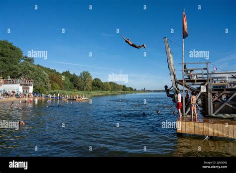 Ribnitz Damgarten Deutschland 11 August 2022 Festivalbesucher