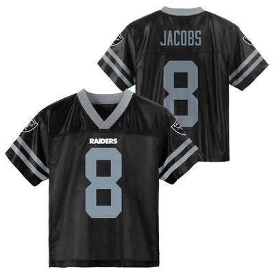 Nfl Las Vegas Raiders Toddler Boys' Short Sleeve Jacobs Jersey : Target