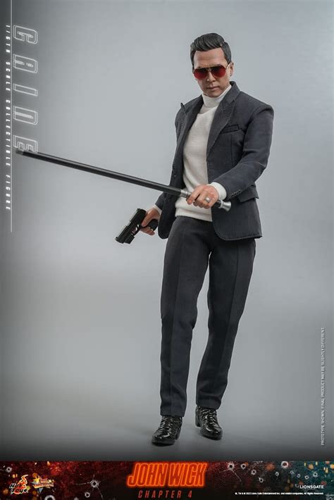 Hot Toys Caine John Wick Chapter 4 Movie Masterpiece 1 6 Action Figure