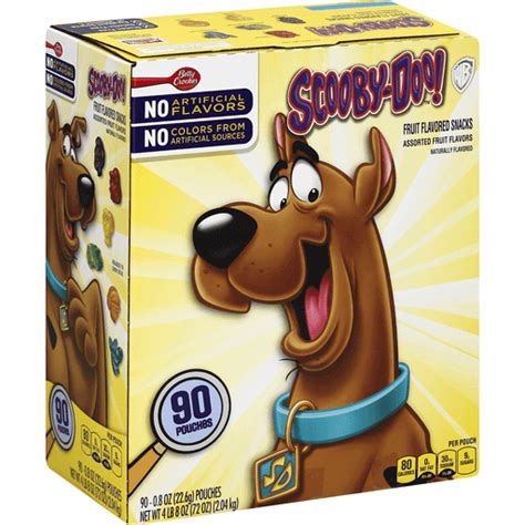 Betty Crocker™ Scooby Doo ™ Fruit Flavored Snacks 90 0 8 Oz Pouches