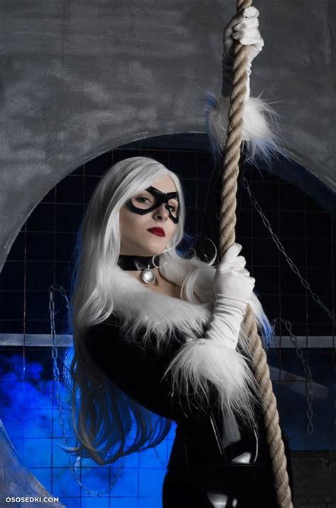 Black Cat Marvel Roxolana Ridel Naked Cosplay Asian Photos