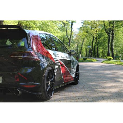 Racing Side Skirts Diffusers Vw Golf Vii Gti Clubsport Races