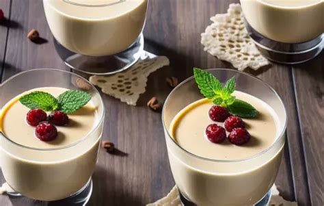 Festliche Panna Cotta Mit Baileys