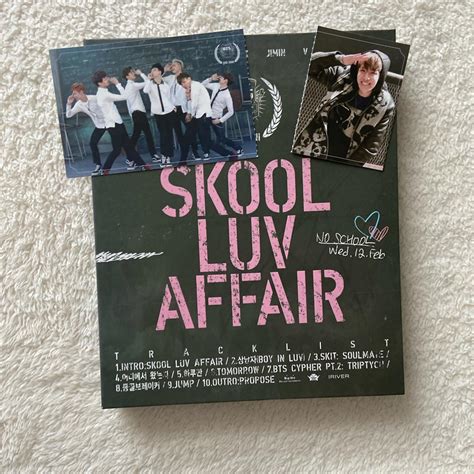 Bts Skool Luv Affair Separated Photocards Included Depop