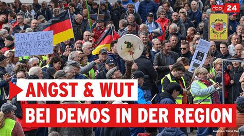 Tag Der Deutschen Einheit Proteste In Berlin Und Brandenburg Youtube