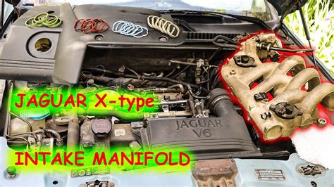 Jaguar X Type Intake Manifold Removal Inlet Gaskets Replacement YouTube