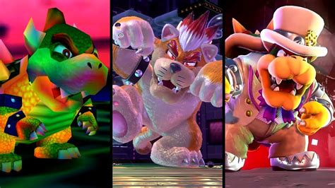 Evolution Of Final Bowser Battles In D Super Mario Games