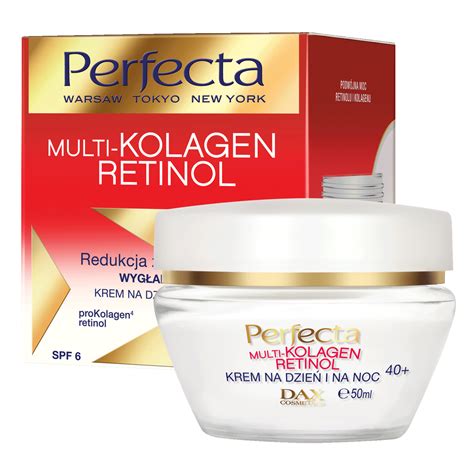 Perfecta Multikolagen Retinol krem na dzień i na noc 40 50ml Krem 40