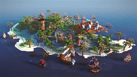 Pirate Island Map/Spawn | BuiltByBit