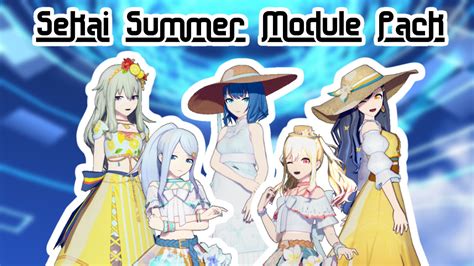 Sekai Summer Module Pack [hatsune Miku Project Diva Mega Mix ] [mods]