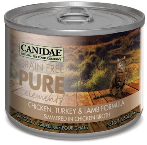 an open can of canned cat food