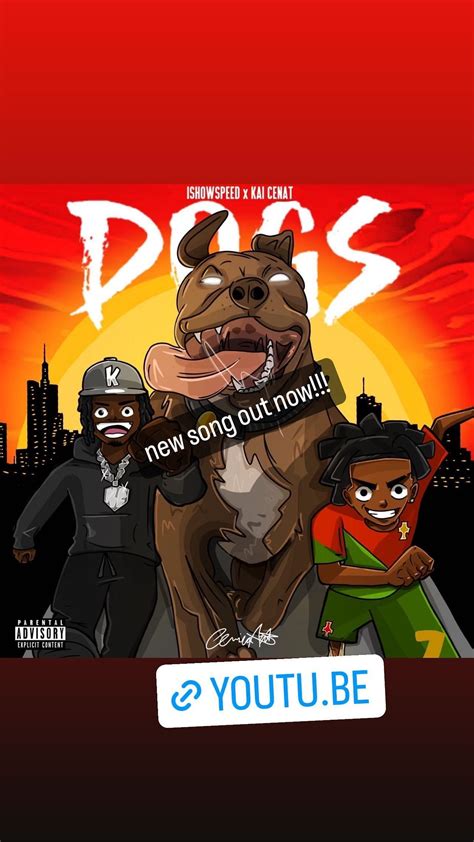 Kai Cenat And Ishowspeeds New Single Dogs Has Been Released On Youtube