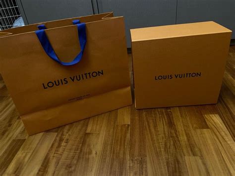 Lv Paper Bag And Box New Luxury Bags Wallets On Carousell