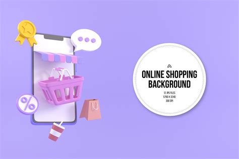 Online Shopping Concept Background Graphic by fajarannaba17 · Creative Fabrica