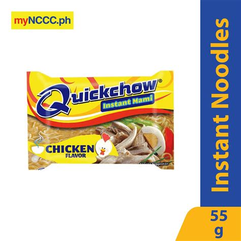 Quickchow Instant Chicken Mami Pouch 55g Nccc Online Store