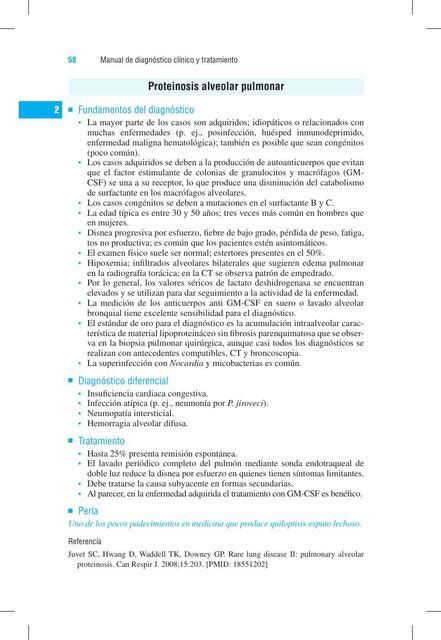 Proteinosis Alveolar Pulmonar Full Ciencia Udocz