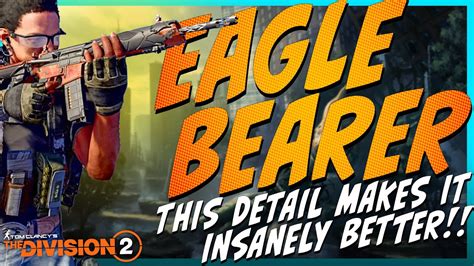 Best Ninjabike Eagle Bearer Exotic Ar Build The Division Striker