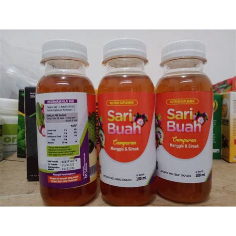 Jual Probiotik Sari Buah Shopee Indonesia