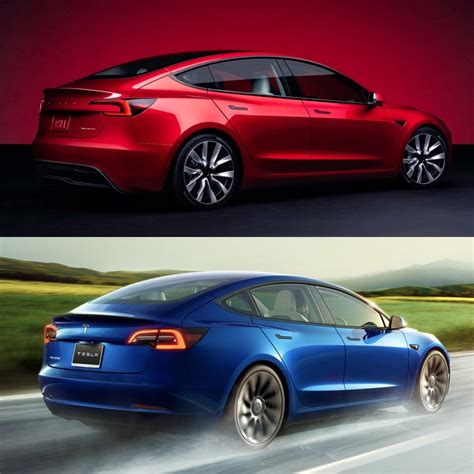 Comparativa Visual Tesla Model 3 2024 Un Cambio Acertado