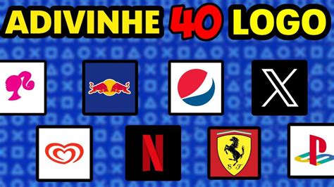 ADIVINHE A MARCA PELA LOGO 40 LOGOS FAMOSOS APENAS 5 ACERTAM TUDO