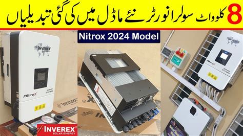 Inverex Nitrox 8KW 2024 Model Complete Review Best IP65 Solar