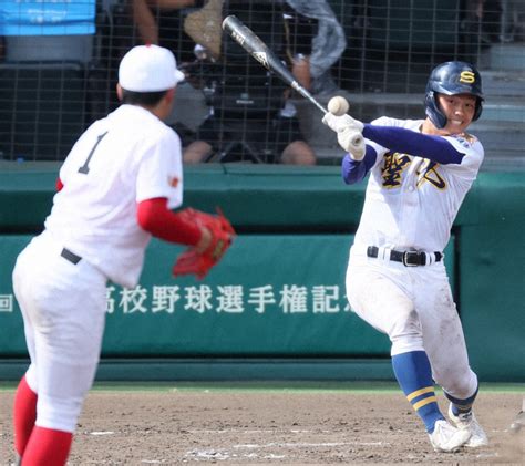 共栄学園－聖光学院（1回戦）全国高校野球2023 夏の甲子園 写真特集313 毎日新聞