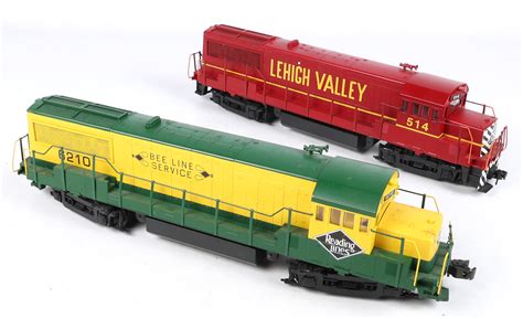 Lot Detail WEAVER O GAUGE MODEL TRAIN LOCOMOTIVES LOT OF 2