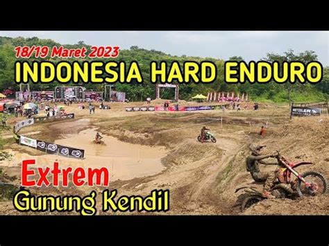 Ratusan Trail Adu Nyali Di Medan Ekstrem Gunung Kendil Madiun Youtube