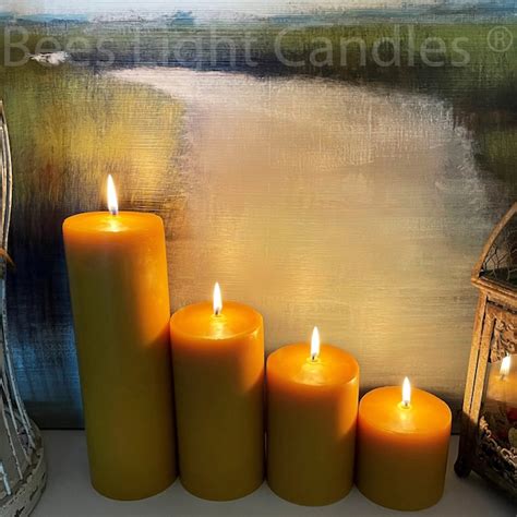 Soy Pillar Candles Etsy