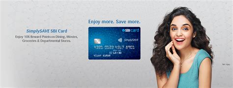 SBI SimplySAVE Credit Card Benefits And Features Apply Now SBI Card