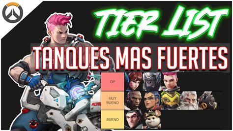 Tier List Los TANQUES Mas Fuertes Overwatch 2 YouTube