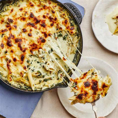 Spinach Artichoke Dip Pasta Recipe Bon App Tit