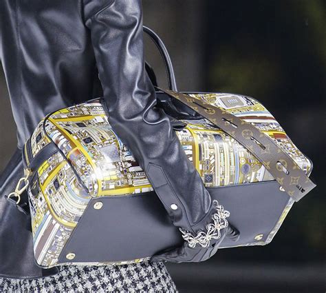 Louis Vuitton Steps Far Away From The Brand’s Signatures For Its Fall 2018 Runway Bags Purseblog