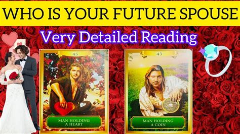 ️who Is Your Future Spouse💘💍😻very Detailed ️tarot Reading Youtube