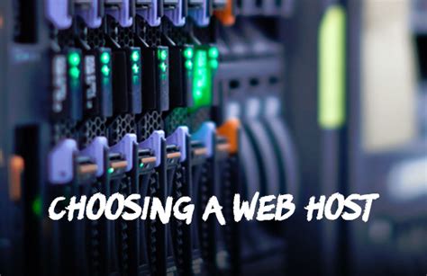 Important Thing To Know When Choosing A Web Host Orphicpixel