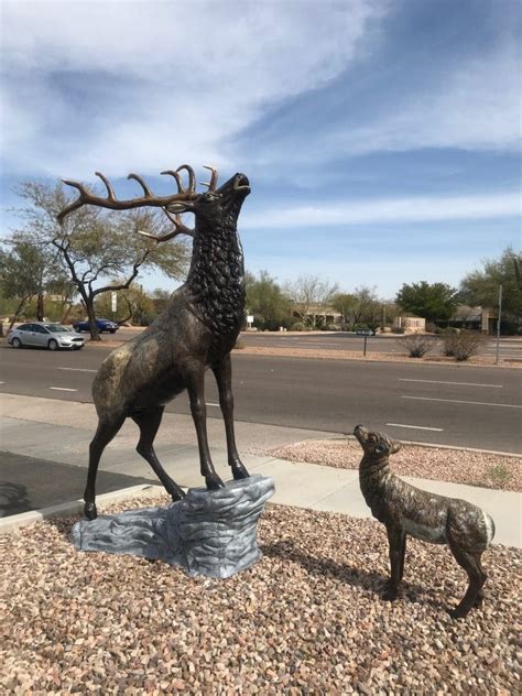 15 Elk Sculptures And Statues For Sale Aluminum Sculptures