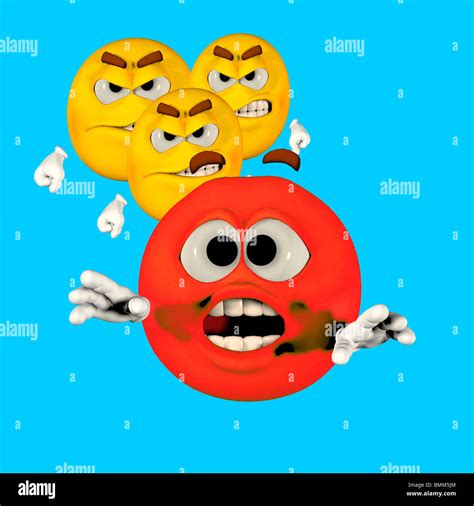 Red Emoticon Hi Res Stock Photography And Images Alamy