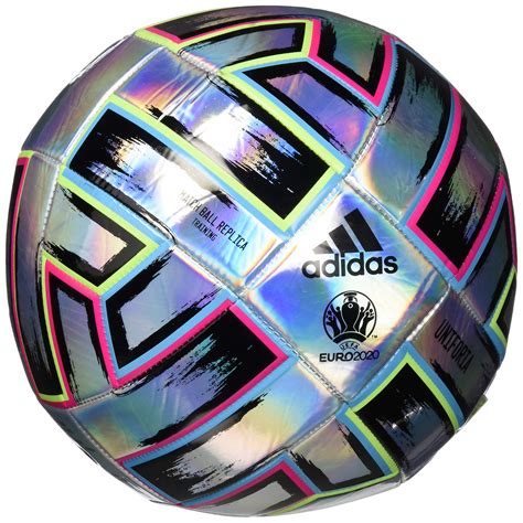 Adidas Soccer Ball Uniforia Euro Match Ball Replica League White