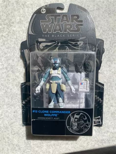 Star Wars Figurine Black Series Clone Commander Wolffe Rare Neuf