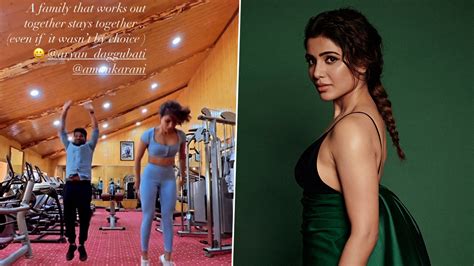 Agency News Samantha Ruth Prabhu Gives A Glimpse Of Her Intense