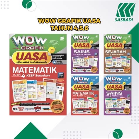 MBO Buku Rujukan WOW GRAFIK UASA KSSR Tahun 4 5 6 Shopee Malaysia